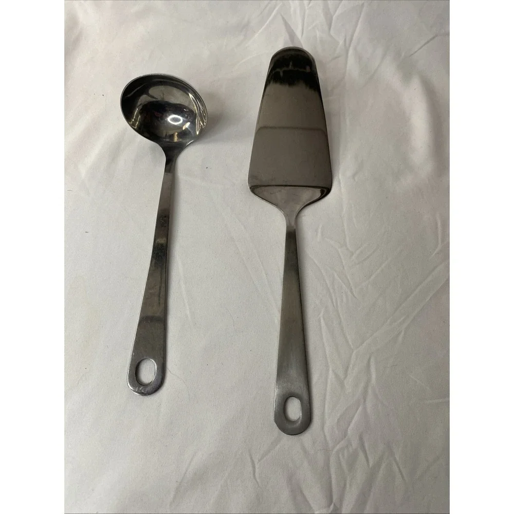 America Cooks Stainless Steel Ladle And Cake/Pie Server